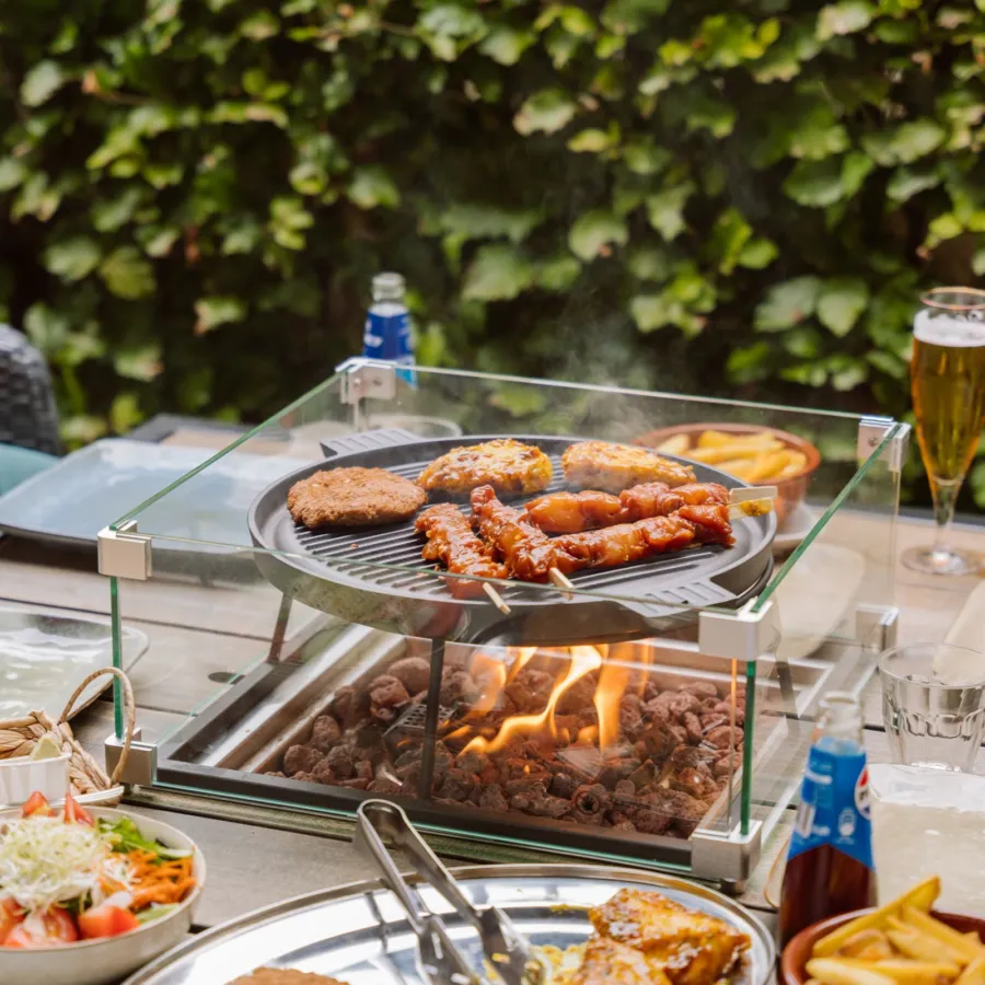 BBQ tafel Vakantiepark Ommen 7